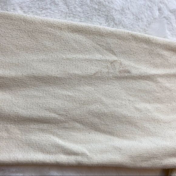 Prana Vintage Cream Hooded Front Zip Jacket Size Medium - Picture 15 of 15